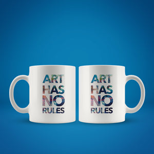 Art Has No Rules Coffee Mug