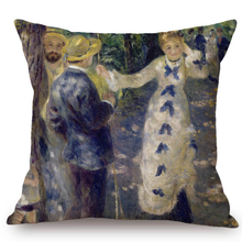Load image into Gallery viewer, Auguste Renoir Inspired Cushion Covers 17 Cushion Cover
