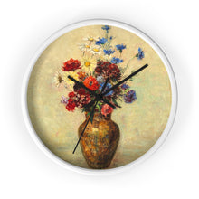 Load image into Gallery viewer, Odilon Redon &quot;Flowers in a Vase&quot; Wall Clock
