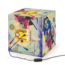 Load image into Gallery viewer, Wassily Kandinsky &quot;Yellow-Red-Blue&quot; Cube Lamp
