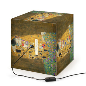 Gustav Klimt "The Kiss" Cube Lamp