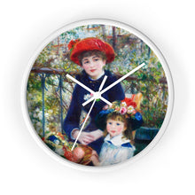 Load image into Gallery viewer, Auguste Renoir &quot;Two Sisters&quot; Wall Clock

