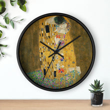 Load image into Gallery viewer, Gustav Klimt &quot;The Kiss&quot; Wall Clock
