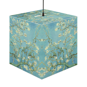 Van Gogh "Almond Blossoms" Cube Lamp