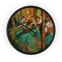 Load image into Gallery viewer, Edgar Degas &quot;Dancers in Blue&quot; Wall Clock
