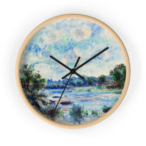 Auguste Renoir "Landscape at Pont–Aven" Wall Clock