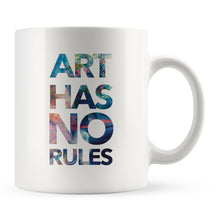 Load image into Gallery viewer, Art Has No Rules Coffee Mug

