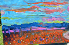 Load image into Gallery viewer, Tequila Sunset painting by Chiara Magni
