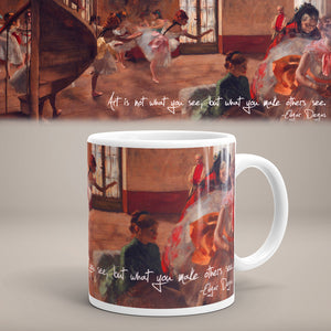 Edgar Degas "The Rehearsal" Coffee Mug