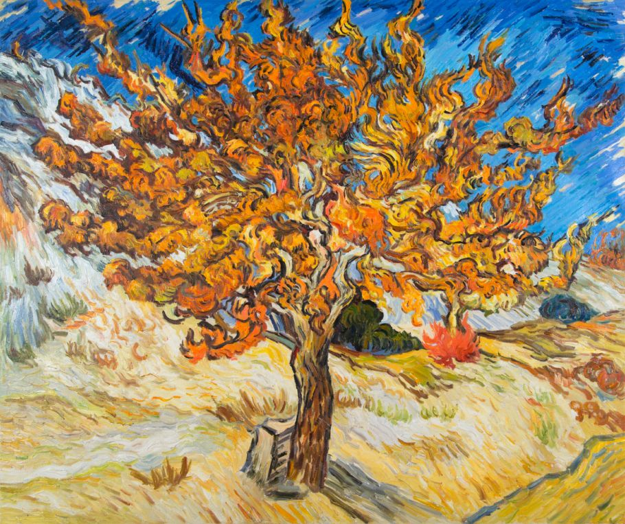 The Mulberry Tree hand-painted Van Gogh reproduction