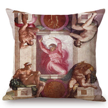 Load image into Gallery viewer, Michelangelo Inspired Cushion Covers
