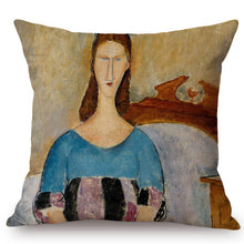 Load image into Gallery viewer, Amadeo Modigliani Inspired Cushion Covers
