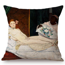 Load image into Gallery viewer, Edouard Manet Inspired Cushion Covers
