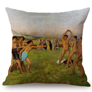 Edgar Degas Inspired Cushion Covers