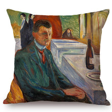 Load image into Gallery viewer, Edvard Munch Inspired Cushion Covers
