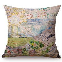 Load image into Gallery viewer, Edvard Munch Inspired Cushion Covers
