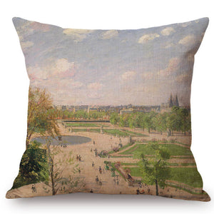 Camille Pissarro Inspired Cushion Covers