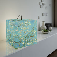 Load image into Gallery viewer, Van Gogh &quot;Almond Blossoms&quot; Cube Lamp
