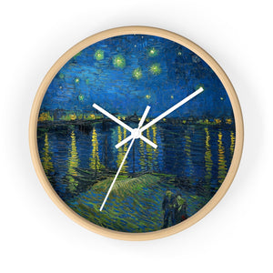 Vincent van Gogh "Starry Night over the Rhone" Wall Clock