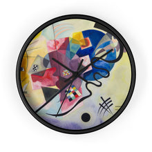 Load image into Gallery viewer, Wassily Kandinsky &quot;Yellow-Red-Blue&quot; Wall Clock
