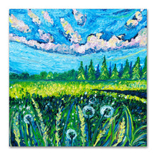 Load image into Gallery viewer, Dandelions painting by Chiara Magni
