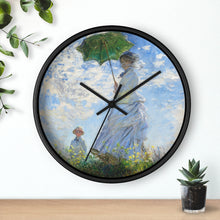 Load image into Gallery viewer, Claude Monet &quot;Madame Monet and her Son&quot; Wall Clock

