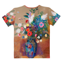 Load image into Gallery viewer, Odilon Redon &quot;Bouquet of Flowers&quot; Women&#39;s T-Shirt

