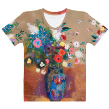 Load image into Gallery viewer, Odilon Redon &quot;Bouquet of Flowers&quot; Women&#39;s T-Shirt
