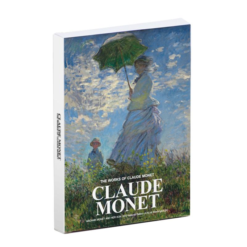 Claude Monet Postcards - 30 sheets/pack