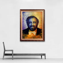Load image into Gallery viewer, Luciano Pavarotti painting by JV Fiori

