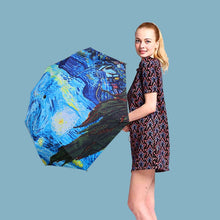 Load image into Gallery viewer, Van Gogh Automatic Umbrellas
