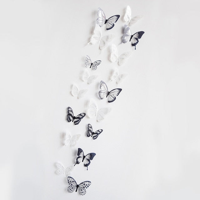 18pcs Butterfly Wall Stickers