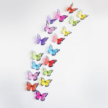 Load image into Gallery viewer, 18pcs Butterfly Wall Stickers

