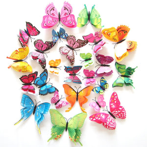12pcs Butterfly Wall Stickers