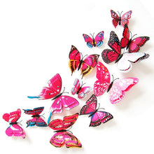 Load image into Gallery viewer, 12pcs Butterfly Wall Stickers
