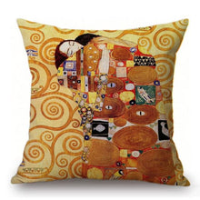 Load image into Gallery viewer, Gustav Klimt Inspired Cushion Covers Fulfillment Cushion Cover
