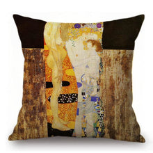 Load image into Gallery viewer, Gustav Klimt Inspired Cushion Covers The Three Ages Of Woman Cushion Cover
