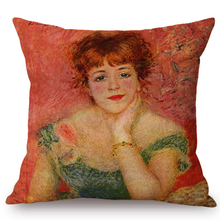 Load image into Gallery viewer, Auguste Renoir Inspired Cushion Covers 10 Cushion Cover
