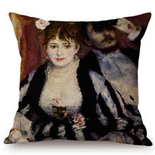 Load image into Gallery viewer, Auguste Renoir Inspired Cushion Covers 12 Cushion Cover
