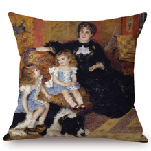 Load image into Gallery viewer, Auguste Renoir Inspired Cushion Covers 16 Cushion Cover
