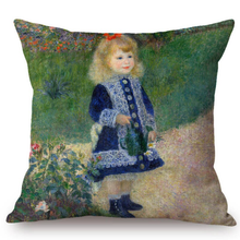 Load image into Gallery viewer, Auguste Renoir Inspired Cushion Covers 4 Cushion Cover
