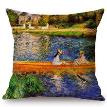 Load image into Gallery viewer, Auguste Renoir Inspired Cushion Covers 21 Cushion Cover

