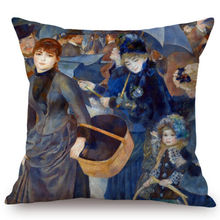 Load image into Gallery viewer, Auguste Renoir Inspired Cushion Covers 22 Cushion Cover
