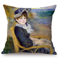 Load image into Gallery viewer, Auguste Renoir Inspired Cushion Covers 7 Cushion Cover
