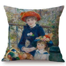 Load image into Gallery viewer, Auguste Renoir Inspired Cushion Covers 1 Cushion Cover
