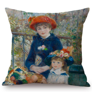 Auguste Renoir Inspired Cushion Covers 1 Cushion Cover