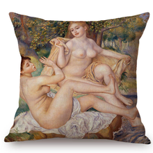 Load image into Gallery viewer, Auguste Renoir Inspired Cushion Covers 9 Cushion Cover
