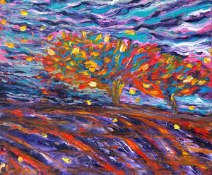 September Wind painting by Chiara Magni