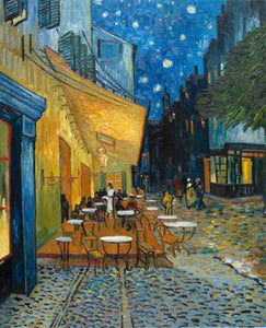 Café Terrace at Night hand-painted Van Gogh reproduction