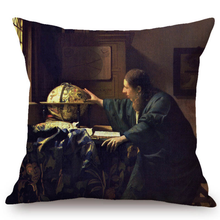 Load image into Gallery viewer, Johannes Vermeer Inspired Cushion Covers 3 Cushion Cover
